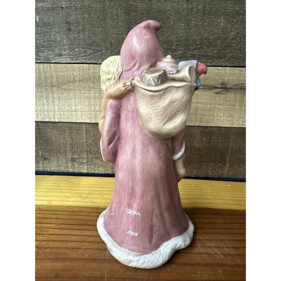 Vintage Provincial Mold Handpainted Old World Santa Claus Ceramic Figurine 9” - Picture 3 of 7